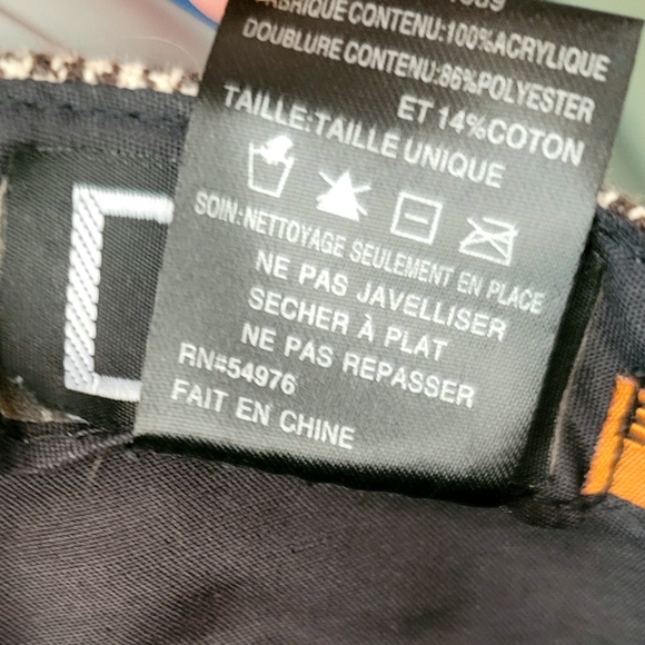 D&Y Plaid Cadet Hat Elastafit - Picture 11 of 11